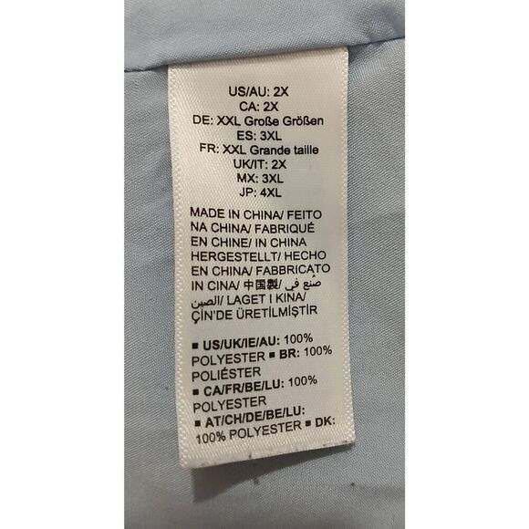 The drop womens 2xl green blue floral maxi dress elastic waist smocked - Picture 6 of 7